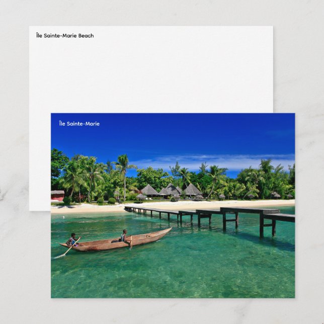 De Festividades Cartão postal Madagáscar (Frente/Verso)