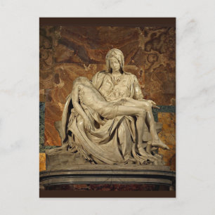 DE FESTIVIDADES CARTÃO POSTAL MICHELANGELO PIETA