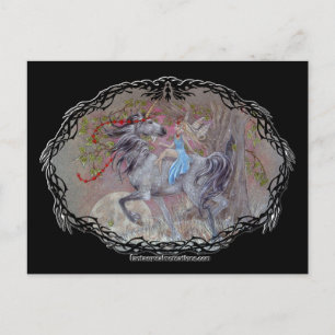 De Festividades Cartão postal - Namorados Unicorn