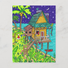 De Festividades Cartão postal noites feriados