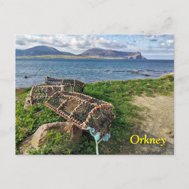 De Festividades Cartão postal Orkney (Frente)