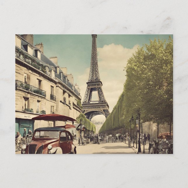 De Festividades Cartão postal Paris (Frente)