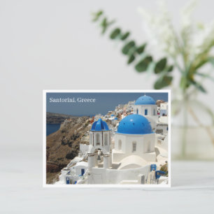 De Festividades Cartão postal - Santorini Grécia