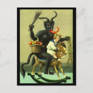 De Festividades Cartão postal Victorian Krampus