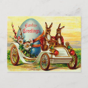 De Festividades Cartão postal vintage da Páscoa