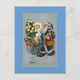 De Festividades Cartão postal "Vintage French Christmas Card"