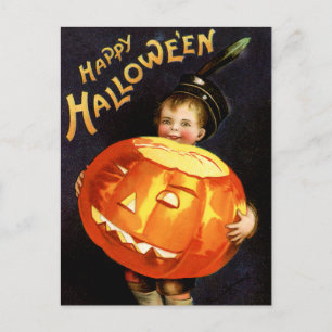 De Festividades Cartão postal Vintage Halloween