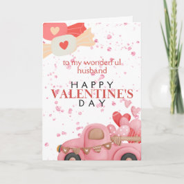 De Festividades Cartão Romântico do Dia dos Namorados para Marido