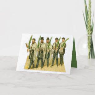 De Festividades Cartão Sukkot vitoriano