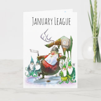 De Festividades Cartão tirado mão do feriado dos desenhos animados