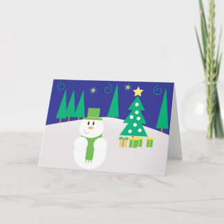 De Festividades cartão xmas