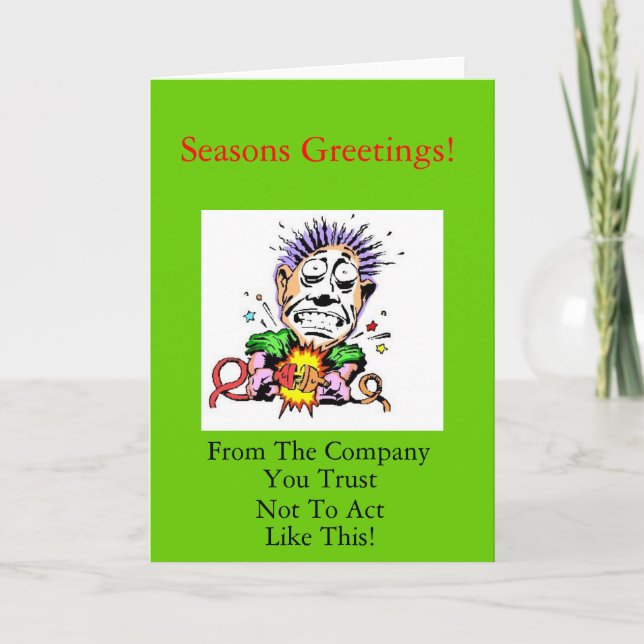 De Festividades Cartão Xmas do Contratante (Frente)