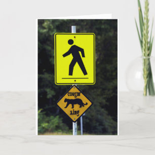 De Festividades Cartão Xmas: Venha Todos Os Ye Cougars...