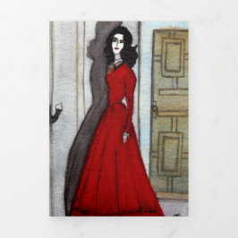 De Festividades Com Dobra Tripla Cartão Shadows nº 3