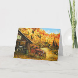 De Festividades ~ da pintura a óleo aposentado no cartão