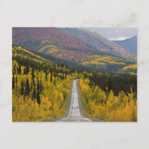 De Festividades Dempster Highway em um Cartão Postal