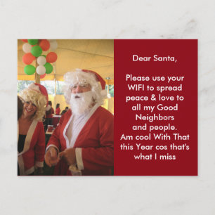 De Festividades Estou tranquilo com aquele cartão postal do Papai