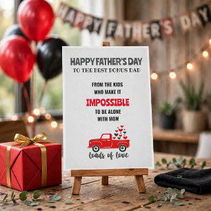 De Festividades Feliz Dia dos Pais padrastro cartão engraçado fofo