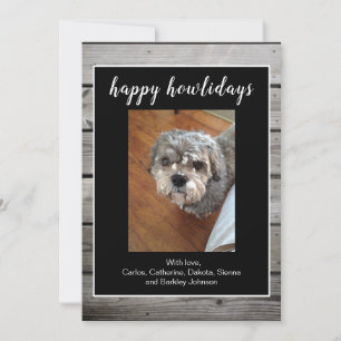 De Festividades Feliz feriado Pet Lover Cartão com fotos