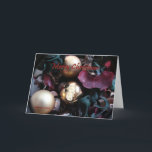 De Festividades Feliz Natal - cartão<br><div class="desc">Desejando lhe um Natal tempere o transbordamento com felicidade & cercado pelo amor.</div>