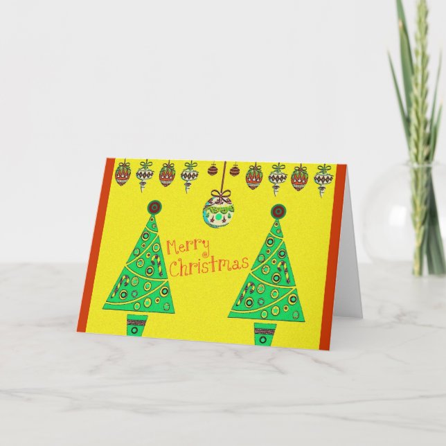 De Festividades Feliz Natal - cartão (Frente)