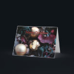 De Festividades Feliz Natal - cartão customizável<br><div class="desc">Desejando lhe um Natal tempere o transbordamento com felicidade & cercado pelo amor.</div>