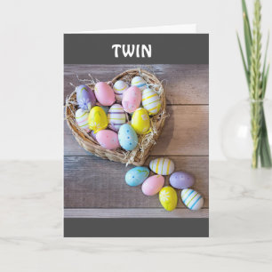 DE FESTIVIDADES FELZ PASCOA/PRIMAVERA ***TWIN*** PÁSCOA CARTÃO