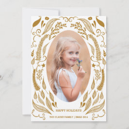 DE FESTIVIDADES FOLIAGEM CHIC | CARTÃO COM FOTOS HOLIDAY