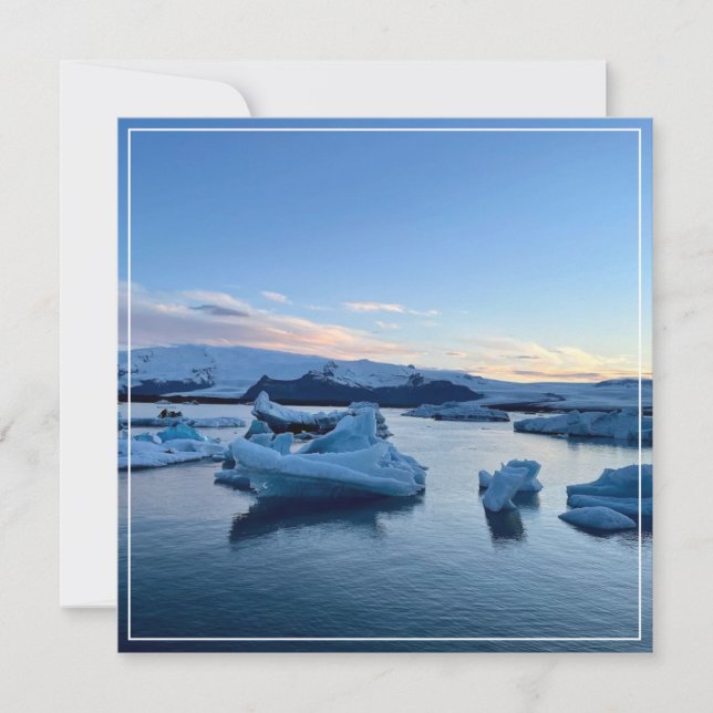 De Festividades Islândia - cartão (Frente)