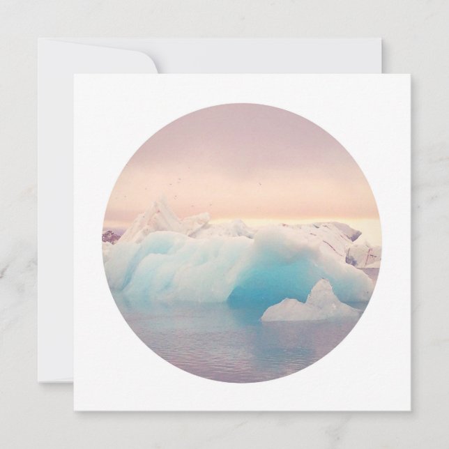 De Festividades Islândia - Cartão personalizado (Frente)