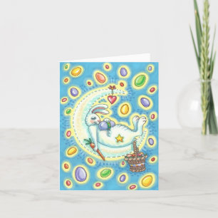 De Festividades JELLY BEAN DREAMS EASTER BUNNY NOTE CARTÃO Verse
