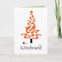 De Festividades KOI (peixes) ao cartão gráfico 3 do Natal do mundo