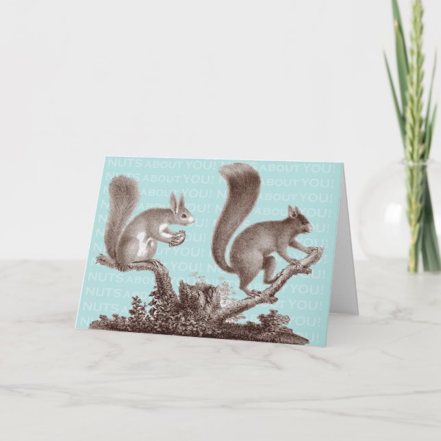 De Festividades Loucos sobre você - cartão do dia dos namorados (Frente)