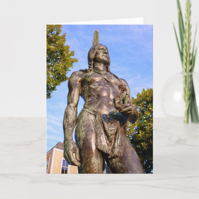 De Festividades Massasoit - cartão (Frente)