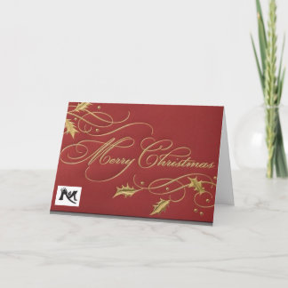 De Festividades Mau mais cartão X'mas