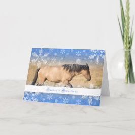 De Festividades Mustang espanhol - cartão do feriado 5x7