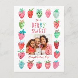 De Festividades Namorados | Morango | Cartão postal