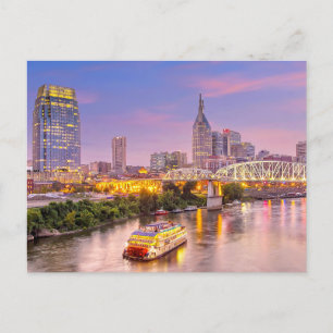 De Festividades Nashville, cartão postal Tennesee