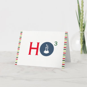 De Festividades Natal para o cartão dos cientistas!