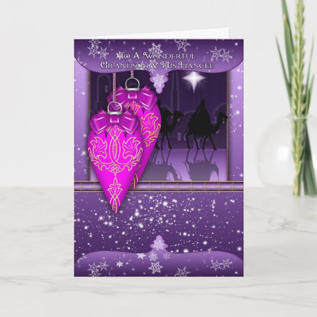 De Festividades Neto e seu cartão do Natal da noiva (Frente)