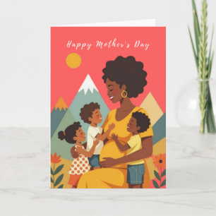 De Festividades Nosso Amor Cartão do Dia das Mães