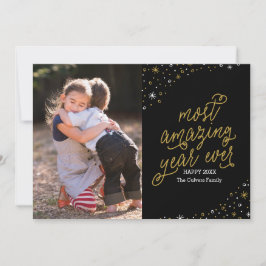 De Festividades O Cartão com fotos do Ano Novo Mais Incrível