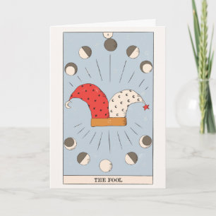 De Festividades O cartão Fool Tarot Major Arcana arrisca