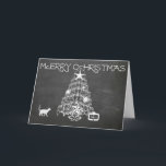 De Festividades Olhar rústico simples do cartão do quadro do Feliz<br><div class="desc">Cartão do quadro</div>