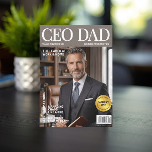 De Festividades Pai CEO Cartão Personalizado do Dia dos Pais – Per