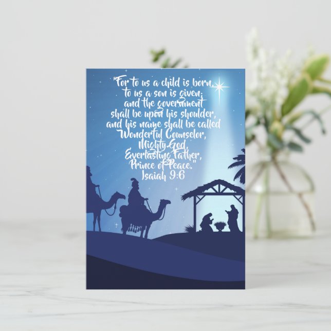 De Festividades Para um filho é Nascer, um filho recebe um cartão  (Em pé/Frente)