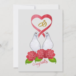 De Festividades Parabéns cartão plano