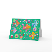 Pombas da Paz da Arte Popular Dobradas em Cartão d