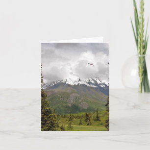 De Festividades Quintessencial Alasca - Cartão 4" x 5.6"