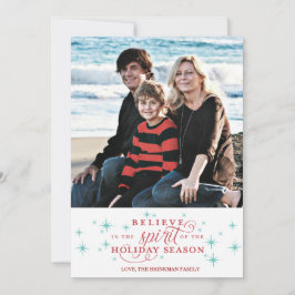 De Festividades Roteiro da cintilação & cartão com fotos vermelhos